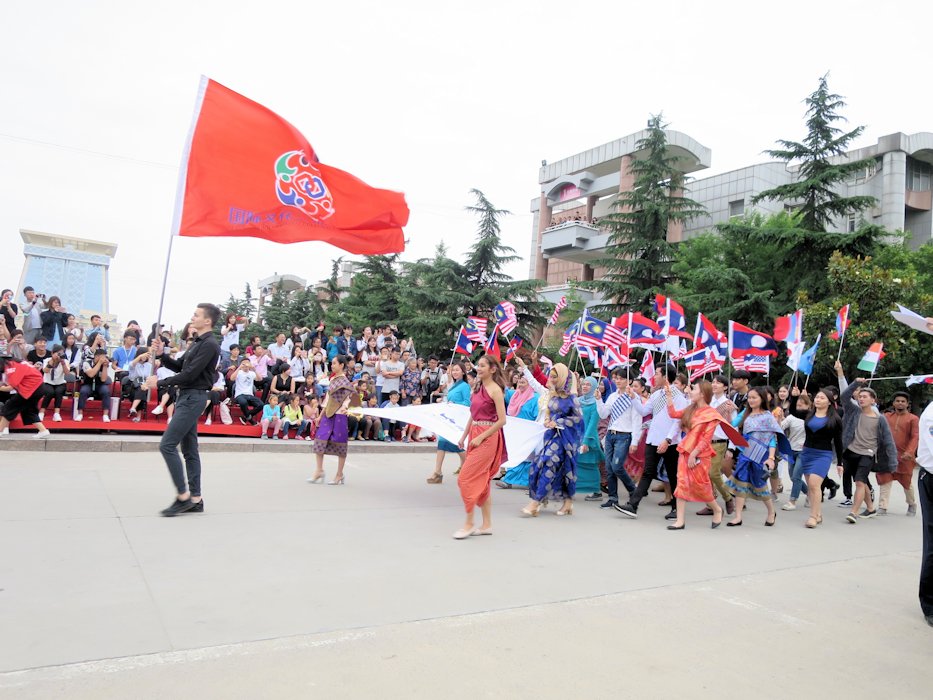 Sias Foreign Students March  