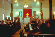 Paul and Bernice Noll in Church