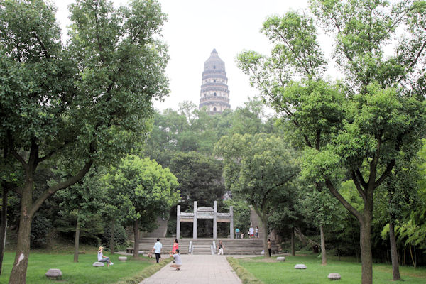 Tiger Hill Temple in Suzhou China