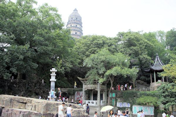 Tiger Hill Temple in Suzhou China