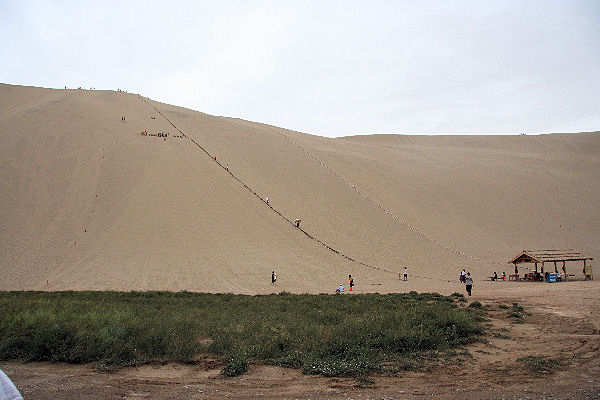Crescent Moon Pool in Xinjiang Province China