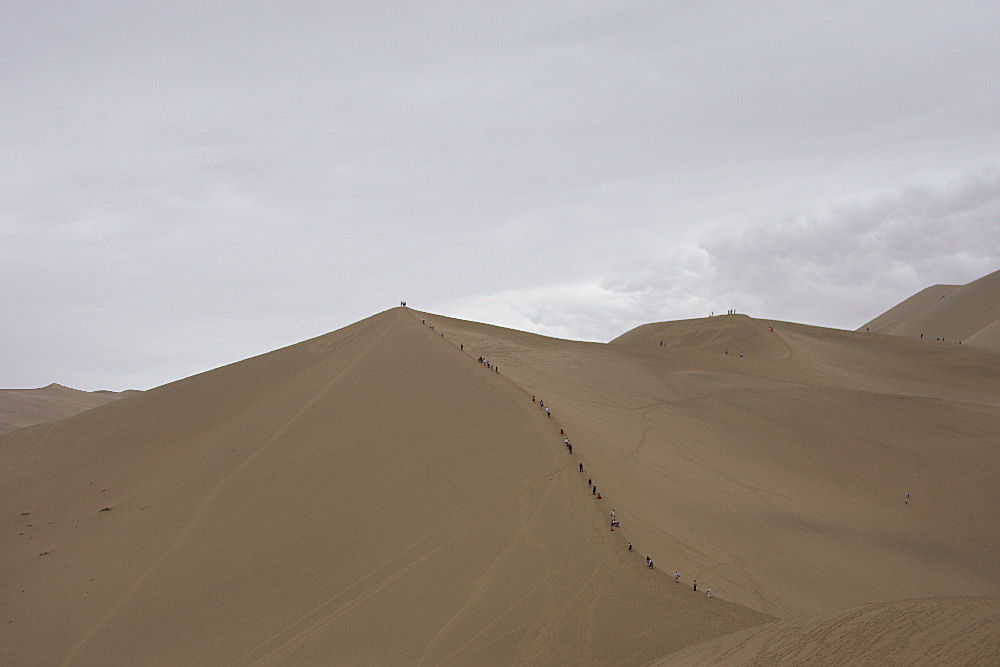 Crescent Moon Pool in Xinjiang Province China