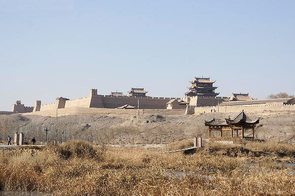 Great Wall Fort at Jiayuguan, Gansu, China