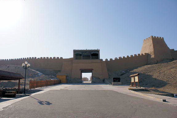 Great Wall Fort at Jiayuguan, Gansu, China