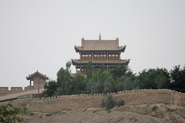 Great Wall Fort at Jiayuguan, Gansu, China