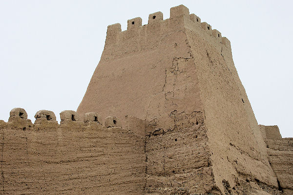 Great Wall Fort at Jiayuguan, Gansu, China