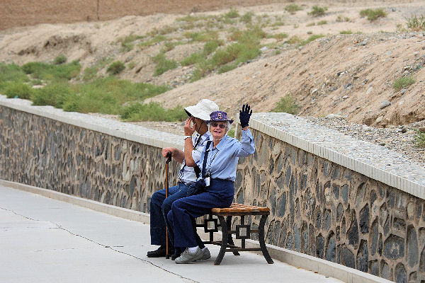 Great Wall Fort at Jiayuguan, Gansu, China