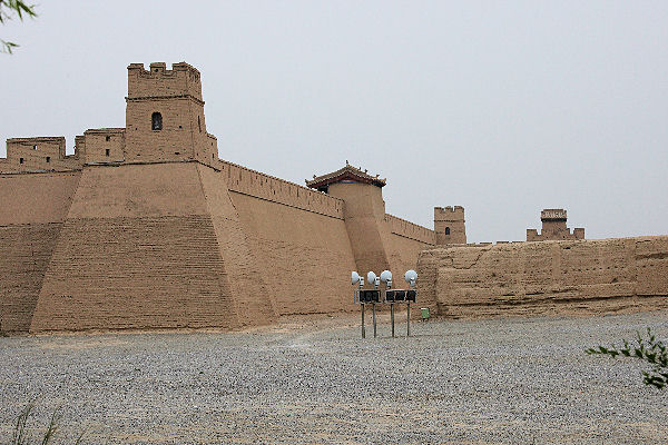 Great Wall Fort at Jiayuguan, Gansu, China