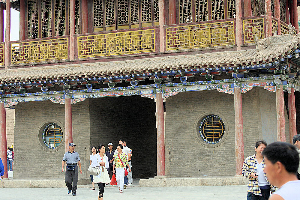 Great Wall Fort at Jiayuguan, Gansu, China