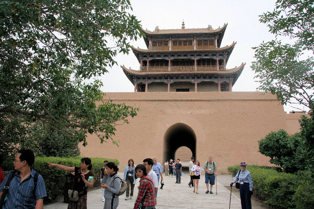 Great Wall Fort at Jiayuguan, Gansu, China