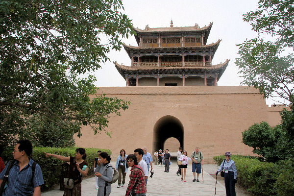 Great Wall Fort at Jiayuguan, Gansu, China