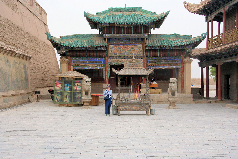 Great Wall Fort at Jiayuguan, Gansu, China