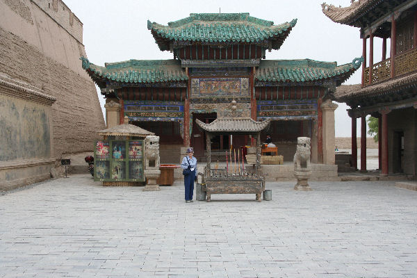 Great Wall Fort at Jiayuguan, Gansu, China