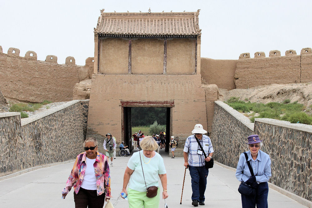 Great Wall Fort at Jiayuguan, Gansu, China