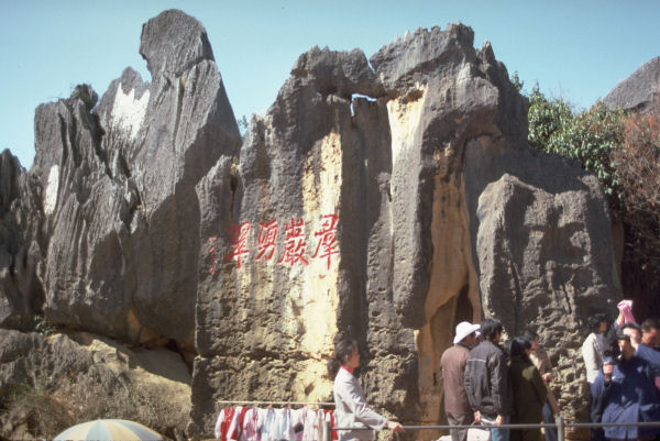 Stone Forest Near Kunming