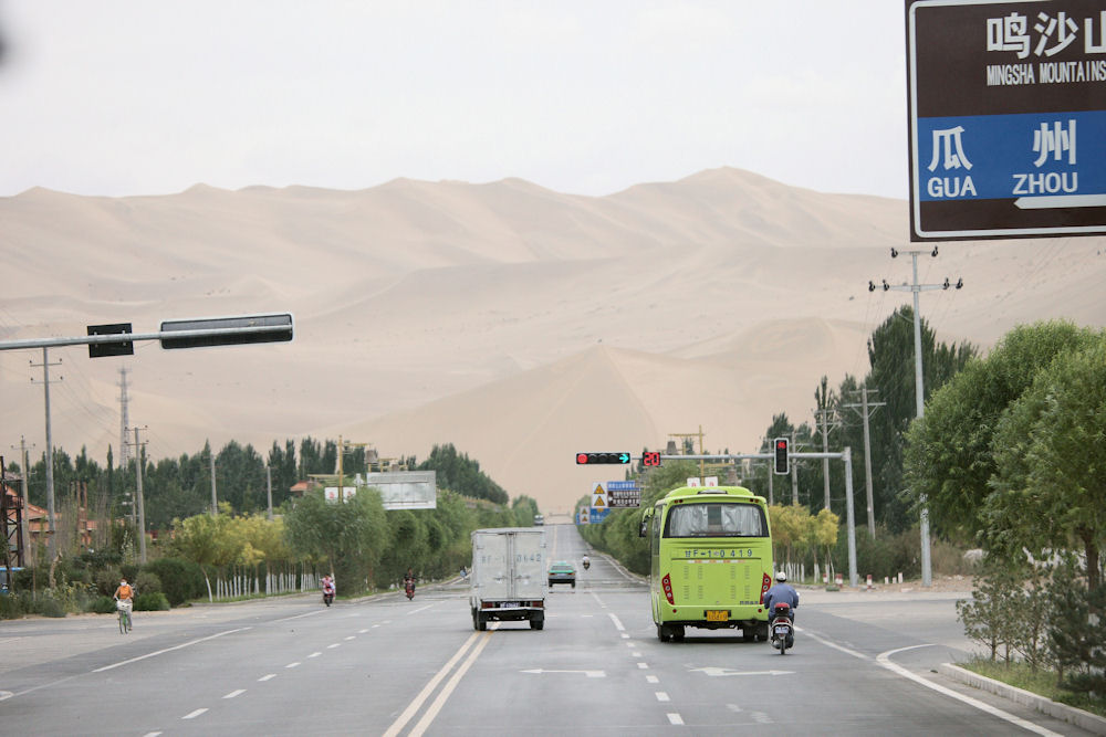 Mogao Grottos in Gansu Province, China