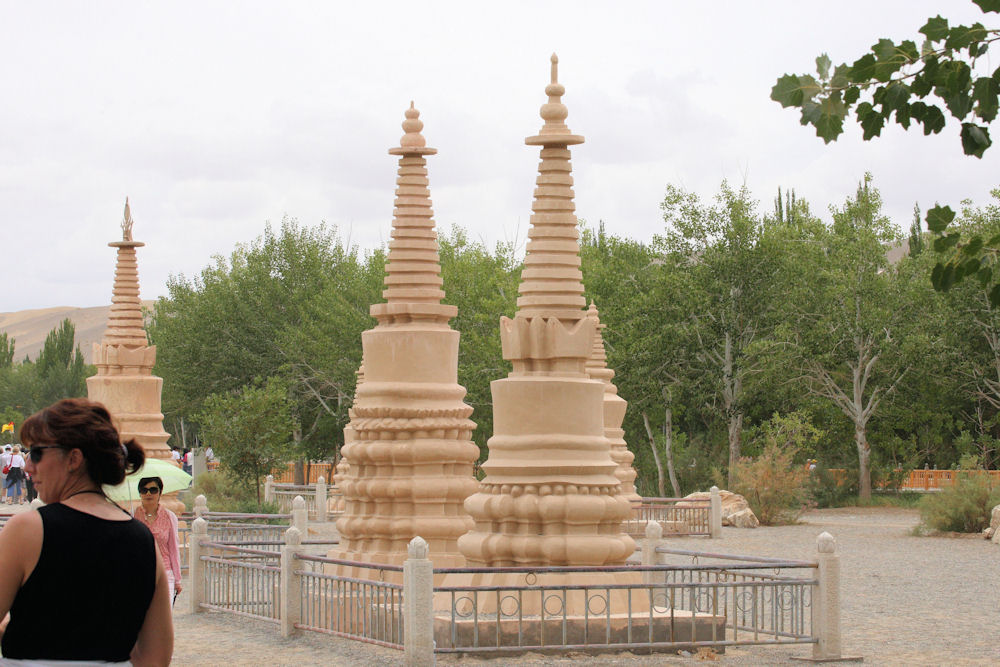 Mogao Grottos in Gansu Province, China