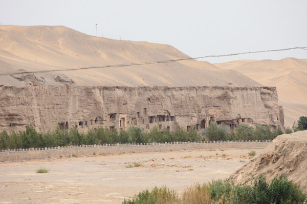 Mogao Grottos in Gansu Province, China