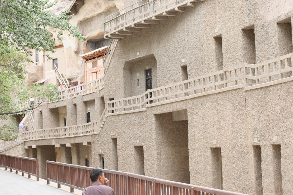 Mogao Grottos in Gansu Province, China