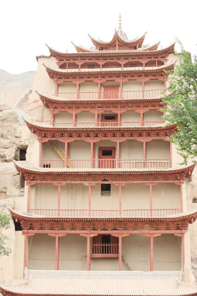 Mogao Grottos in Gansu Province, China