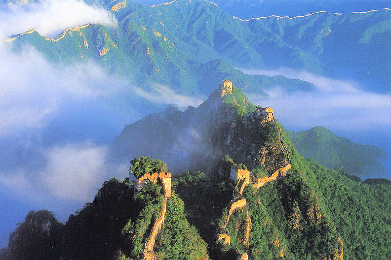 Great Wall of China at Mutianyu China