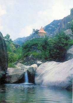 The Bei Jiu Shui River at Laoshan