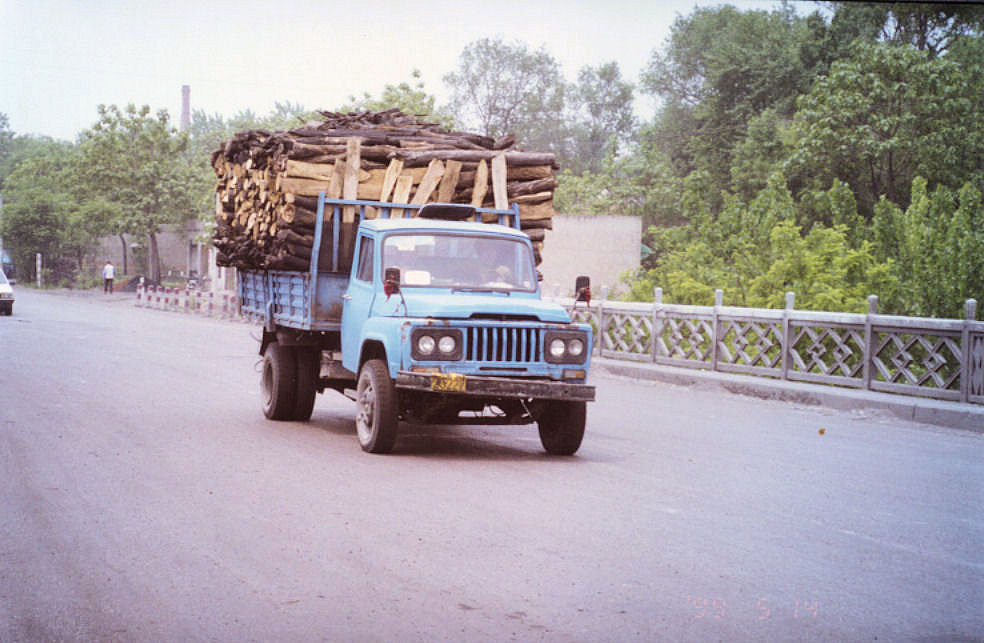 Truckload of Lumber