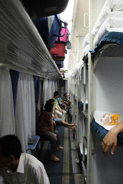 Overnight Train from Beijing to Nanjing - 