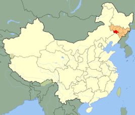 Location of Jilin Province