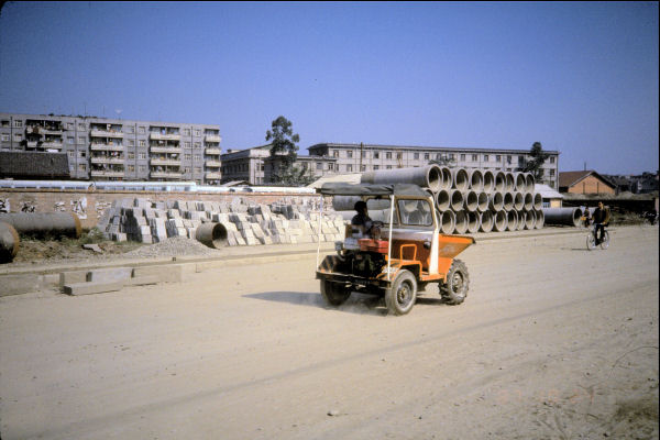 Construction on One Circle Road