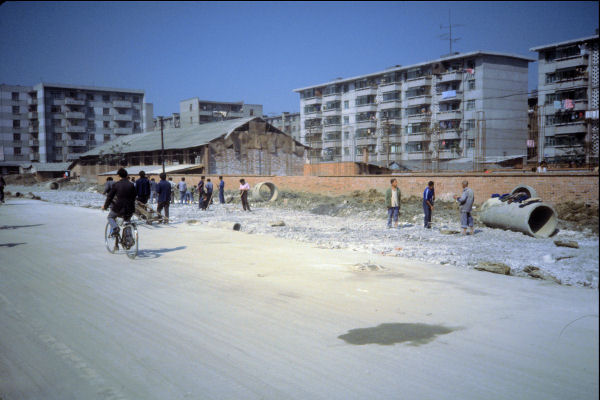 Construction on One Circle Road