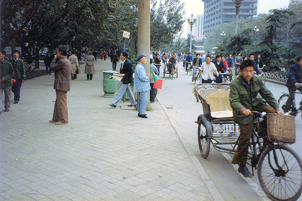 Chengdu Street Scene