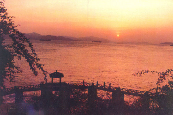 Dusk at Gulangyu 