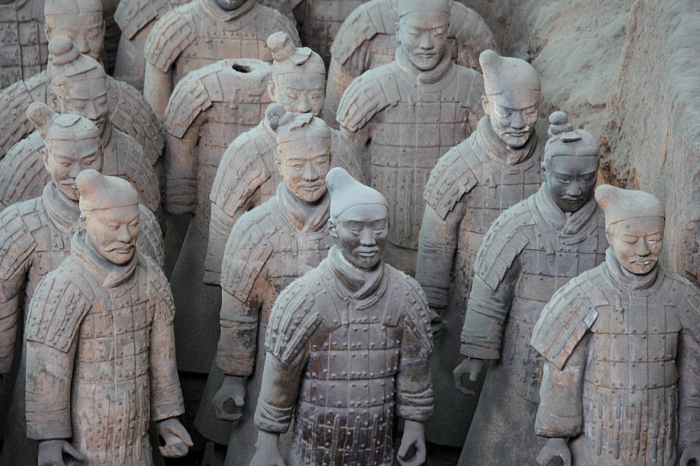 Terracotta Underground Army in Xi'an, Sha'anxi Province China - 2008
