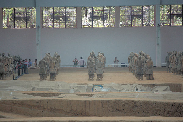 Terracotta Underground Army in Xi'an China