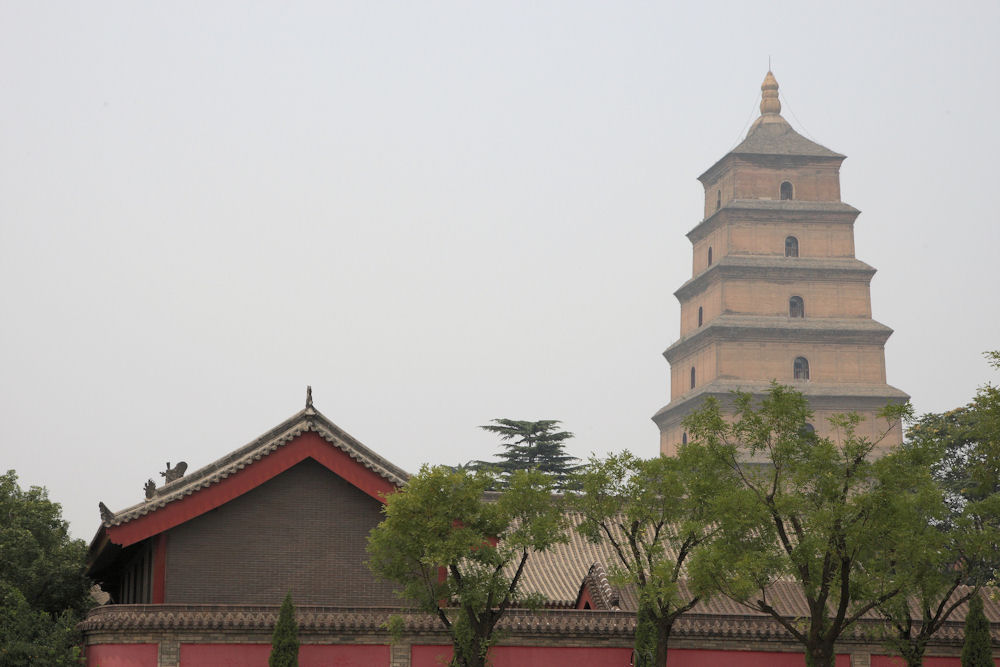 Wild Goose Pagoda in Xi'an, China