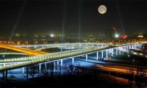 Freeway at Night