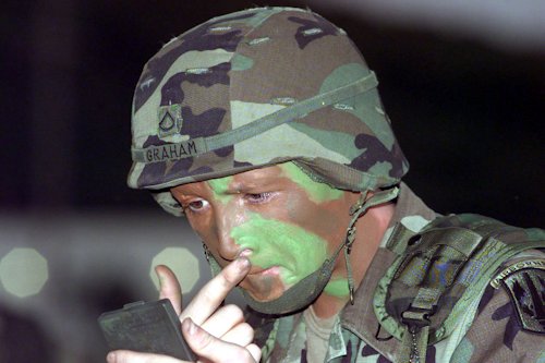 Camouflage Green Color 