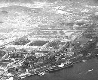 The Port of Hungnam from the Air