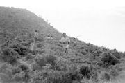 North Korean Kids Carry Station Equipment to the Hilltop