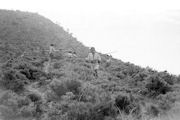 North Korean Kids Carry Station Equipment to the Hilltop