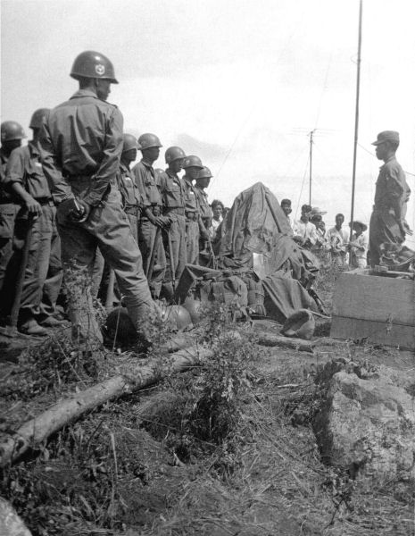 'ROK Troops at Piggy San' Relay 