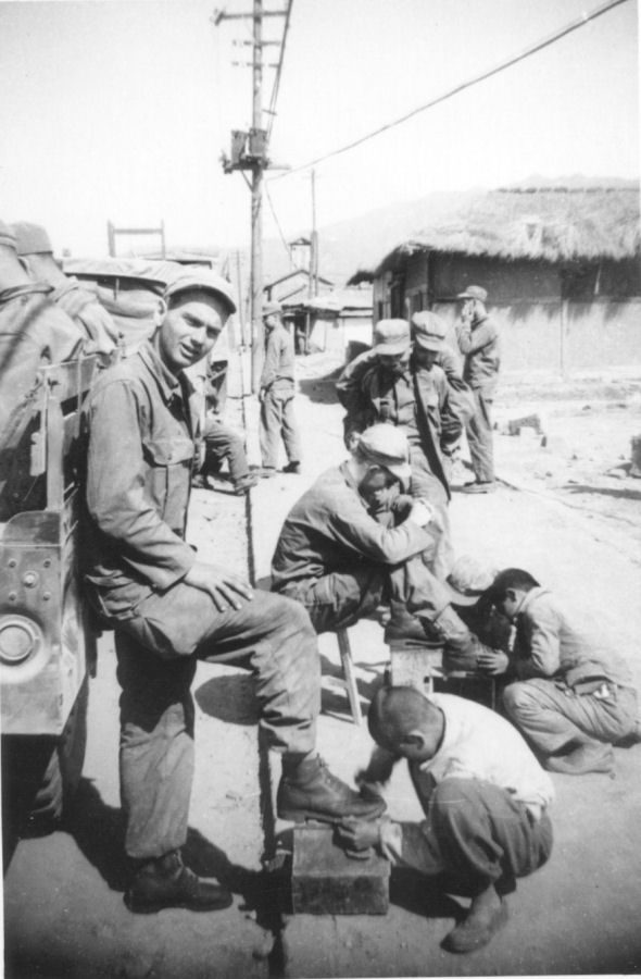 581st Signal Radio Relay Company in South Korea 1950/51 