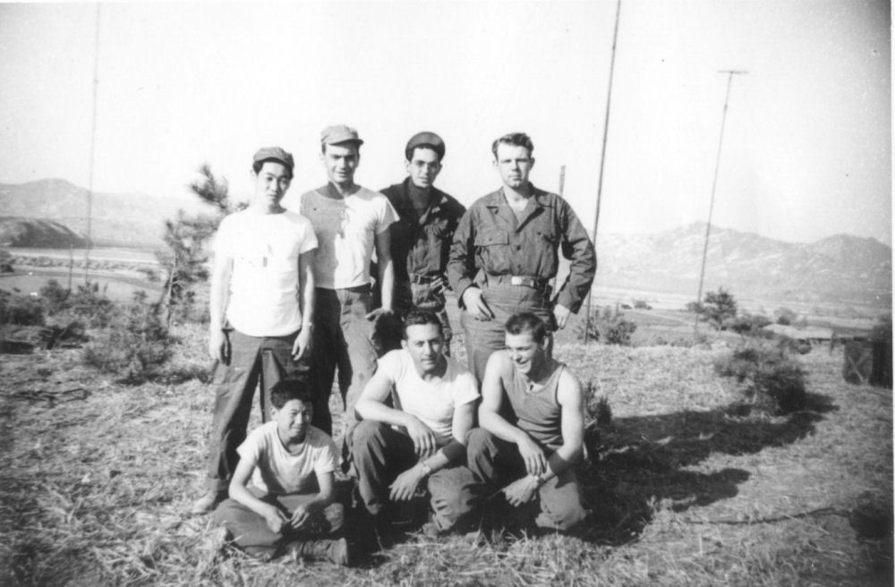 581st Signal Radio Relay Company in South Korea 1950/51 