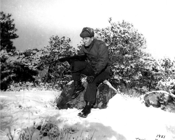 Harry Shively at Taejon Relay Station 