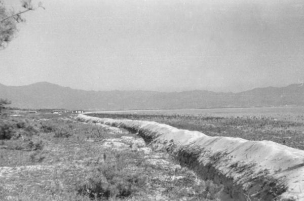 North Korean Trenches Around Wonson