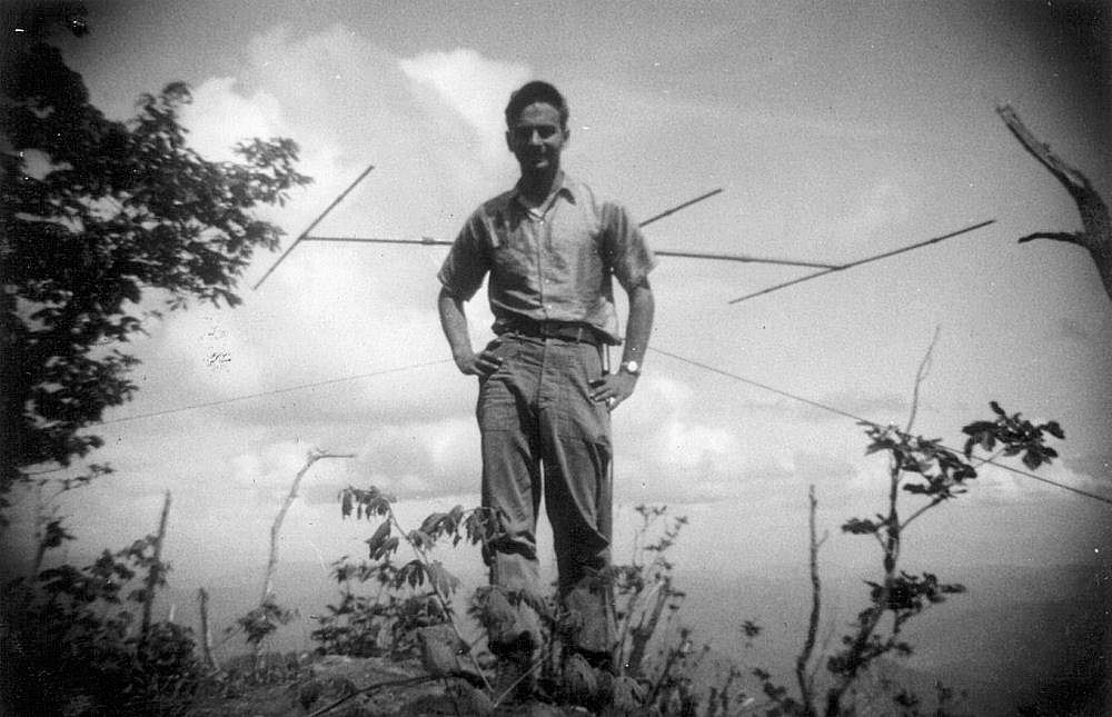 581st Signal RR Co. at Hill 1157, South Korea, 1951