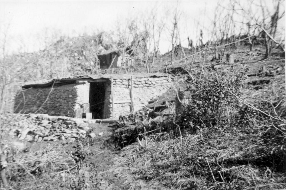 581st Signal RR Co. at Hill 1157, South Korea, 1951