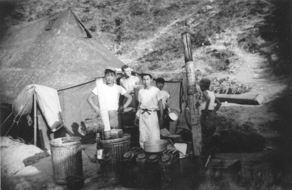 581st Signal RR Company at Hill 775, South Korea