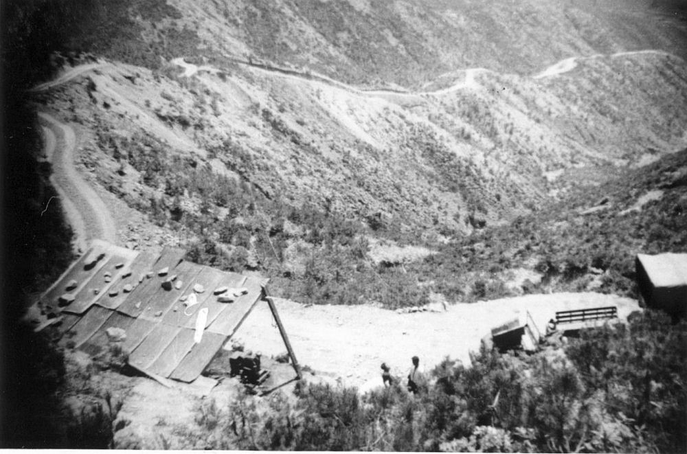 581st Signal RR Company at Hill 775, South Korea